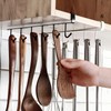 HIGHROCK Kitchen Utensil Hanger, Kitchen Hooks Rack, Under Cabinet Kitchen
