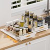 HOMEAILIE Under Sink Organizer, 2 Packs Under Sink Organizers and