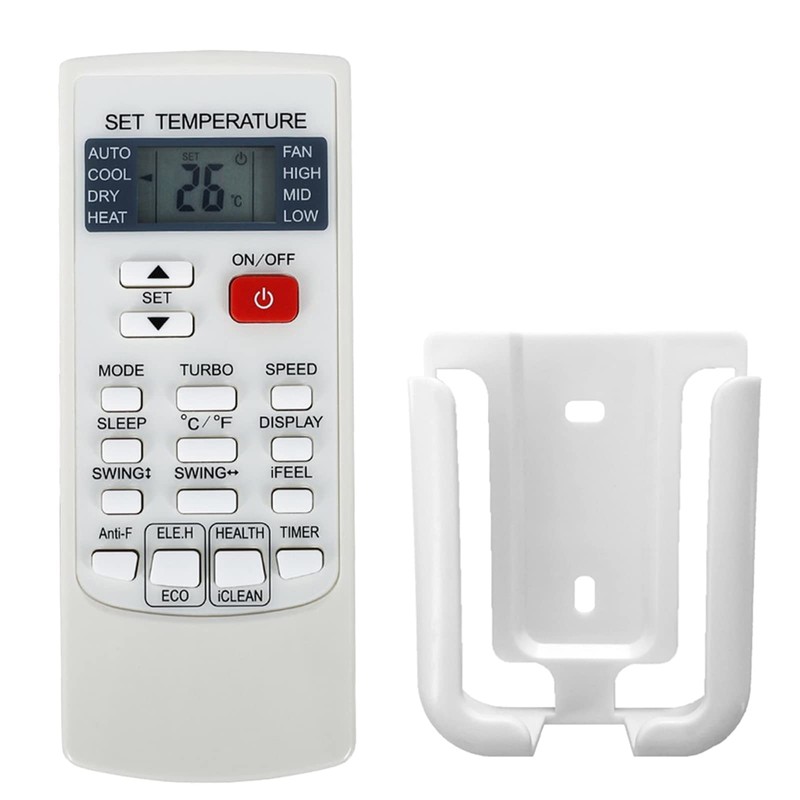Replacement Remote Control for Comfortstar YKR-H/101E YKR-H/102E YKR-H/132E CHM12CD CHM18CD