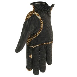 MIC 39 GOLF FIT39 Gloves, Unisex, MGF-220N, Right Handed (Left Handed), Leopard/Black, M Size