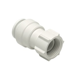 John Guest Speedfit PSE3201W 15 mm x 1/2 inch BSP Female Coupler - Tap Connector (Bag of 10)