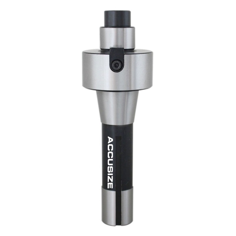 Accusize Industrial Tools Arbor: 1'', Range: 2-1/4''-2-3/4'', R8 Shank Shell