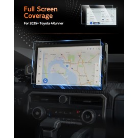 CDEFG For 2025 2026 Toyota 4Runner Screen Protector - 14 Inch 9H HD Tempered Glass- 4Runner (TRD Sport Premium, TRD Off-Road, Limited) Touchscreen Accessories