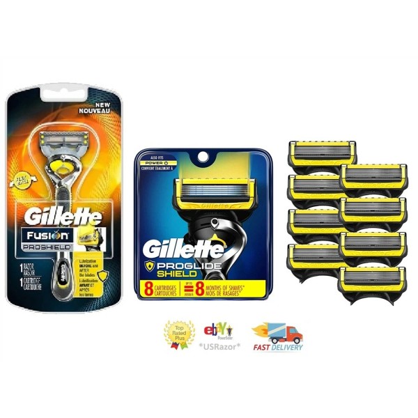 Fusion Proshield 9 Gillette Fusion Proshield Flexball Razor Blades Refill