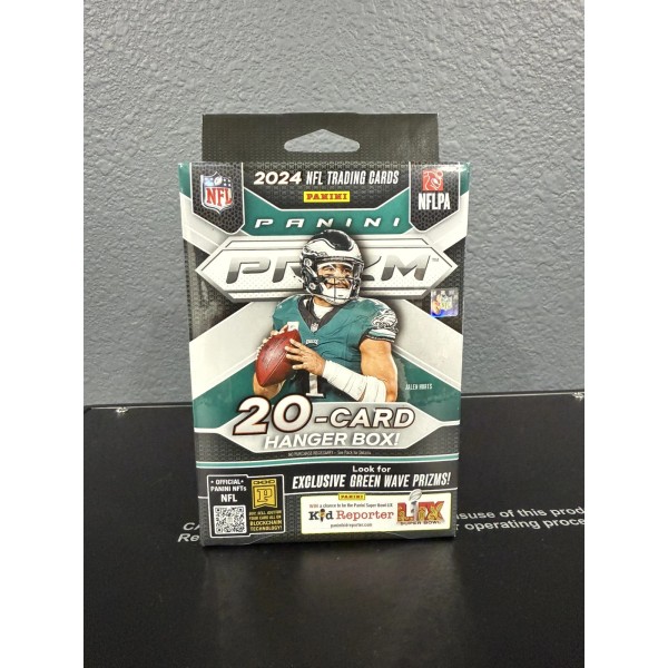 2024 Prizm Football Hanger Box Sealed Green Wave Walmart Exclusive
