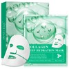 Collagen Face Mask,Advanced Hydrogel Sheet Masks Skincare, Pack of 6