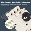 Motor Protection Circuit Breaker 4‑6.3A Knob Type Thermomagnetic Switch 35mm