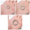 Key Ring 10-Piece Set Key Holder Ring Key Metal Fittings