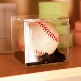 Baseball ball, autograph ball, autograph ball, golf goal storage display case Baseball case-Velvet BK 3ea