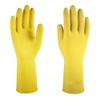 Eco Living Eco Plastic Free Natural Latex Rubber Gloves, 100%