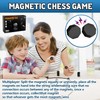 Magnetic Chess Game,Educational Chess Game Checkers Game, Combining Chess with