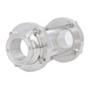 In Line Sight Glass Food Grade 304 Stainless Steel Omnidirectional