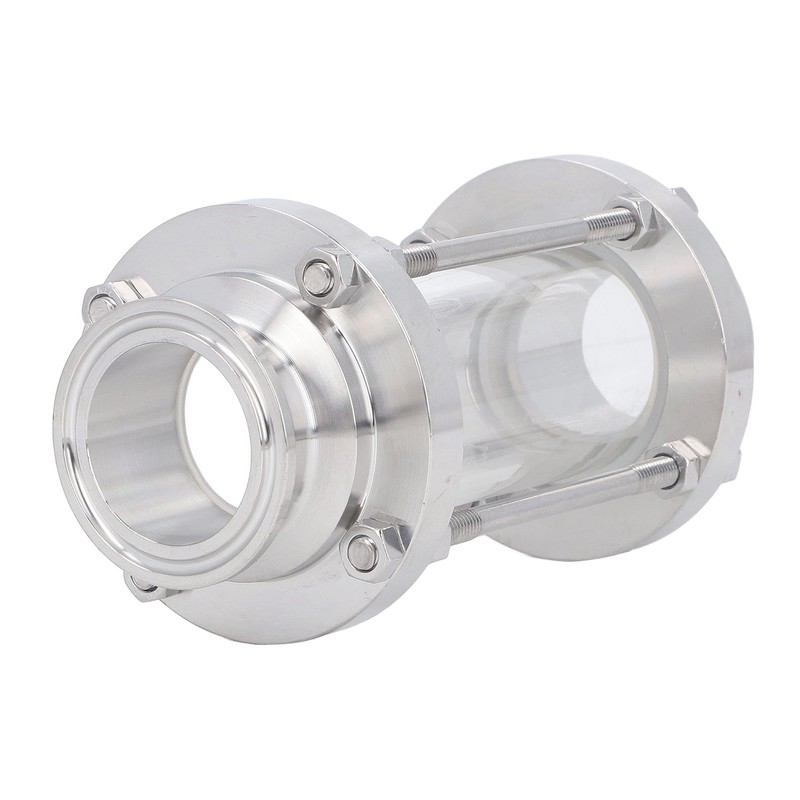 In Line Sight Glass Food Grade 304 Stainless Steel Omnidirectional