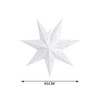 LIYONGHE Paper Star Lantern Shade Hanging Paper Star Lampshade star