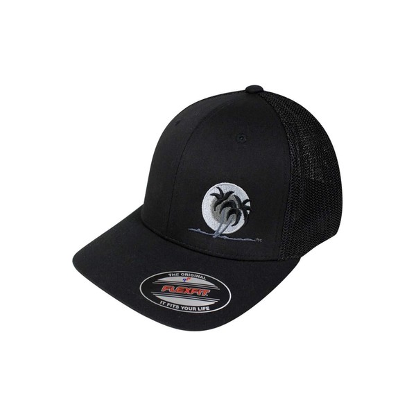 Black Line Meshback Flexfit