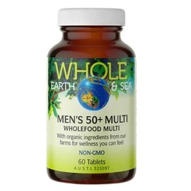 Whole Earth & Sea Mens 50+ Multi 60Tabs