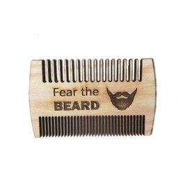 Wooden Comb Hair Comb Wooden Beard Comb Antistatic Comb Wooden Pocket Comb with Double Fine and Coarse Teeth for Men