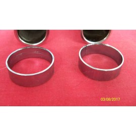 TRIUMPH 1979-83 TRIUMPH T140 NEW PUSHROD TUBES 71-7191 W/COLLARS 71-7196  MADE IN UK