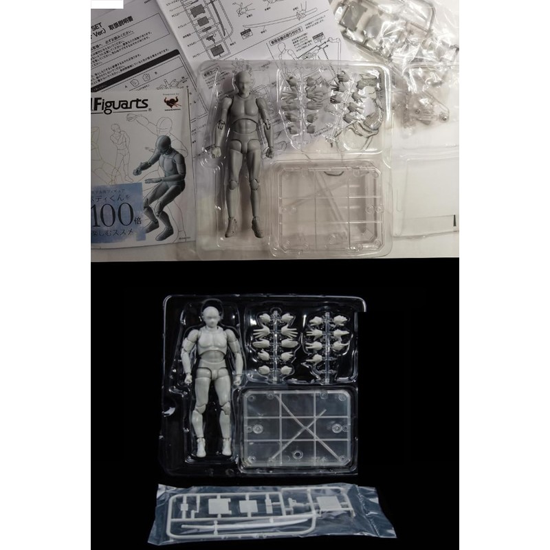 Blank Drawing Mannequin Body Kun Model, Action Figuarts with Various