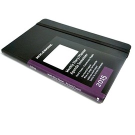 Moleskine Wochenkalender Horizontal Large Schwarz 2015: Kalendarium mit 1 Woche auf 2 Seiten