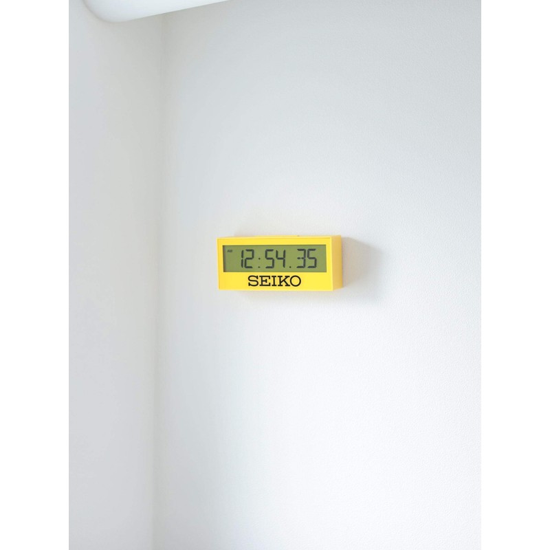 bpr BEAMS SEIKO SPORTS TIMER CLOCK MIDIUM YELLOW