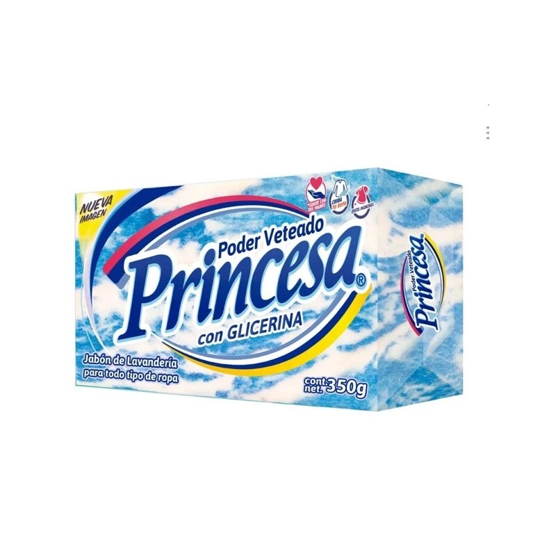 Princesa 6 PRINCESA JABON DE BARRA LAUNDRY BAR SOAP -