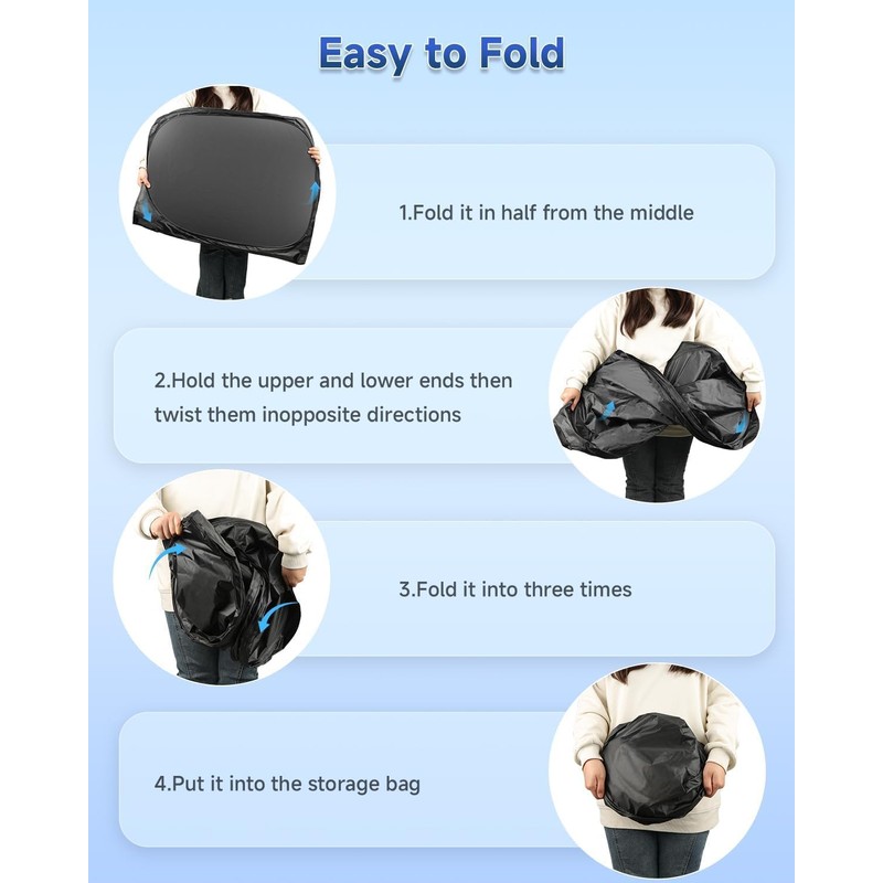 8PCS Window Shades for Ford Bronco(2021-2025) Accessories – Full Coverage