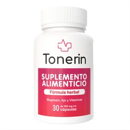TONERIN - Fórmula Herbal con Extractos Naturales y Vitaminas (30 Cápsulas)