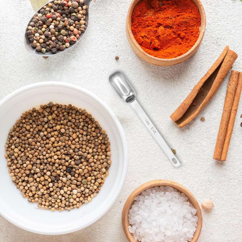 1 Teaspoon Stainless Steel Single Measuring Spoon 5 ml Teaspoon
