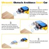 MiOYOOW Soldering Practice Kit, Obstacle Avoidance Smart Car, Ultrasonic Ranging