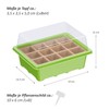 WELLGRO Mini Greenhouse with 6 Plant Labels for up to