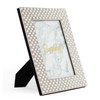Sparkles Home Montaigne Picture Frame, Elegant Photo Display, Faux Pearl
