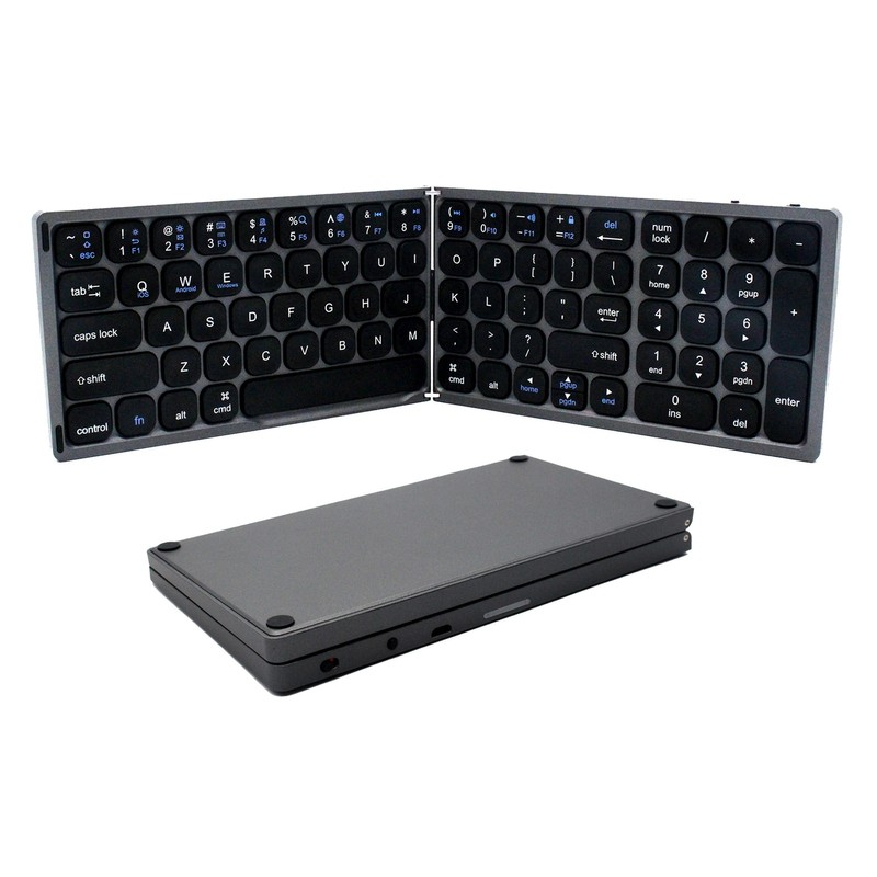 Folding Bluetooth Keyboard Wireless Ultrathin for IOS Android Windows Computer