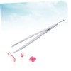 IWOWHERO 1pc Eyelash Tweezers Lash Cluster Tweezers Makeup Tweezers Stainless