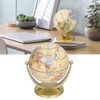 Mini World Map Globe English Edition Desktop Rotating Earth Geography