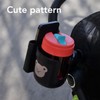 Stroller Cup Holder Portable Universal Cute Pattern Bottle Holder with