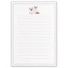 Minou 445010 Letter Set, Stationery, Envelopes, Horizontal Ruled, Cats, Cats,