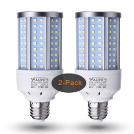 Auzer 30W (200W Equivalent), Daylight, E26 Standard Base, LED Corn Light Bulb | 2-Pack