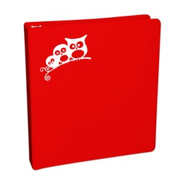 Bargain Max Decals Owl Family Sticker Decal Notebook Car Laptop 5.5" (White)