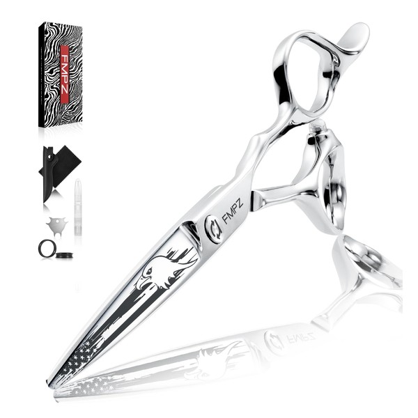 FMPZ Professional Barber Scissors - 6.0" Japanese SUS 440C &