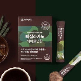 Everbikini Fallacano Hazelnut Flavored Diet Coffee 28 Packs x 6 Boxes / 에버비키니 빠질라카노 헤이즐넛향 다이어트커피 28포 x 6박스