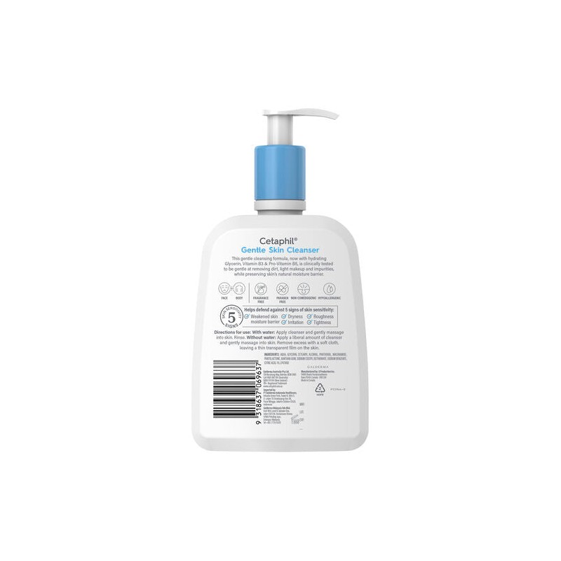 Cetaphil Gentle Skin Cleanser 500mL