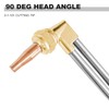 AWLOLWA Cutting Attachment Torch - Oxyacetylene with 100FC Torch Handle,