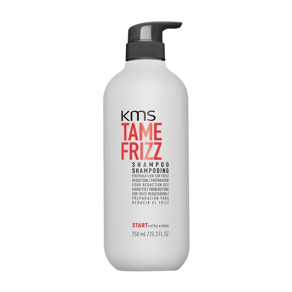 KMS Tame Frizz Shampoo for Medium to Thick, Coarse Hair,