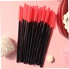 50 UNIDS/PAQUETE Cepillo de Pestañas de Silicona Desechable, Aplicador Varitas