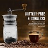 Stainless Steel Coffee Grinder Lid Attachment for Regular Mouth Mason