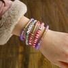 Joya Love Purple Lover Outfit Friendship Bracelets Stack Stackable Layered