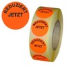 'PROMOTIONAL Label "Reduced Now, Diameter 30 mm, bright red, Pack of 1000), light red