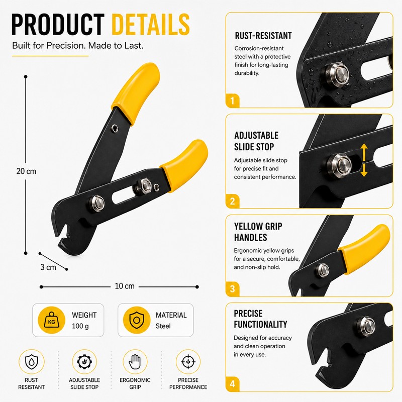 Jewelry Chain Pliers for Necklace & Bracelet Making – Precision