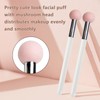 2Pcs Mushroom Sponge Makeup Brushes Cute Pink Mushroom Head Makeup